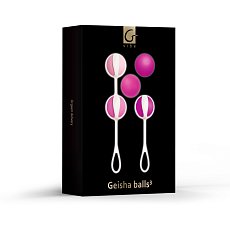 Шарики вагинальные Gvibe Geisha Balls 3 из медицинского силикона