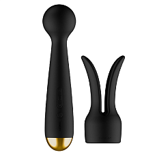 Вибратор многопрограммный Svakom Emma Neo с подогревом перезаряжаемый чёрный